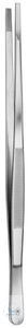 Brenngutträgerpinzette, Spitze abgeflacht, 300 mm
