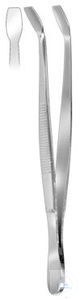 Deckglaspinzette 18/8, gebogen, 105 mm, einfache Ausführung Deckglaspinzette...