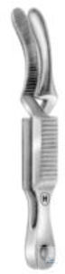 Gefäßklemme, Dieffenbach, gebogen, 50 mm