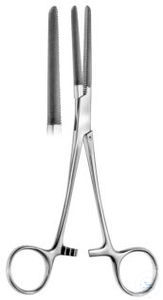 Tubing clamp, 180 mm, plastic coated