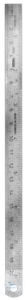 Messlineal aus Metall, rostfrei 15 cm