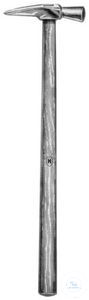 Niethammer mit Holzstiel, spitz, 210 mm