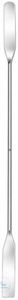 Micro-spatules, 18/8, flexible, 130 mm Micro-spatules, 18/8,flexible, 130 mm