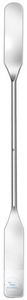 Spatulas, double ended, 18/8, flexible, 130 mm Spatulas, double ended,...