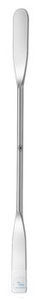 Spatulas, double ended, 18/8,  starr, 130 mm Spatulas, double ended, 18/8,...