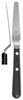 Spatulas, flexible,  gekröpft, 180 mm, 80 mm length of spatula Spatulas,...