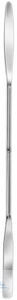 Micro spatulas American shape, 18/8 140 mm Micro spatulas American shape,18/8...
