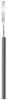 Micro Spatulas with black plastic handle, 18/8 160 mm, 3 mm breit Micro...