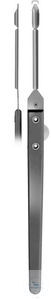 Vibration Spatula, 220 mm, PTFE-coated, 220 mm, extra fine work part...