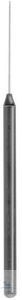 Dissecting needle, straight, 140 mm, with plastic handle