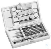 Microscopic dissecting set , 17 pcs. Microscopic dissecting set ,17 pcs.