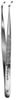 Deckglaspinzette, 160 mm, Arbeitsende gewinkelt Deckglaspinzette, 160...