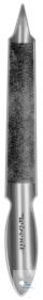 Nail file with hole, sharp, 115 mm