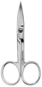 Nail scissors, curved. , 90 mm, toothed blade Nail scissors, curved. , 90 mm,...