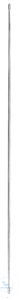 Knopfsonde, d/e, 130 mm lang, 1,0 mm Dm.