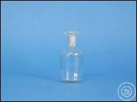 Dropper bottle, clear glass, 50 ml