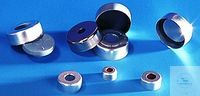Aluminium crimp-caps, 11 mm rubber, PTFE-liner, seal ring