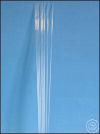 Tubes in AR glass, 750 mm long, outside diameter 4 mm (pack = 1 kg) Glass tubing in lengths of...