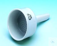 Büchner funnel 290 ml, 127 C/2A, porcelain, 90 mm nominal size Filter funnels, Büchner type, DIN...