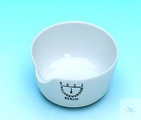 Flour incinerating dish 5032 glazed, volume ca. 30 ml, 56 mm Ø, H: 23 mm IDL flour incinerating...