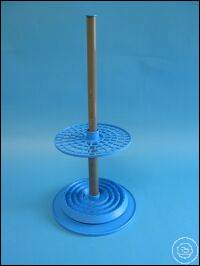 Pipette rack made of PP. rotating model, with 94 holes, 50 760