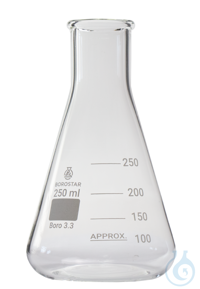 Borostar Erlenmeyerkolben EH 250ml Boro 3.3 
 
Der Borostar Erlenmeyerkolben aus Borosilikatglas...