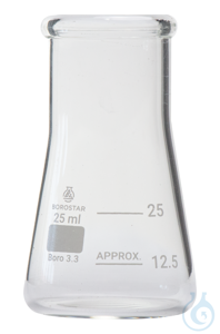 Borostar Erlenmeyerkolben WH 25ml Boro 3.3 
 
Der Erlenmeyerkolben aus hochwertigem...