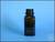 Square screw top bottle, amber glass, GL 32, 100 ml Wide Neck Square Bottles, with Screw Thread,...
