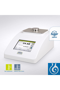 Digitalrefraktometer DR6300 mit Anschlüssen für Thermostat 
Messbereich: 1,32000-1,70000 nD; 0-95...