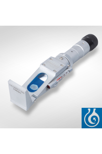 Handrefractometer zonder temperatuurcompensatie met bereikschakelaar.   Meetbereik: 1,3330-1,5170...