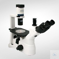 Biologisches Inversmikroskop MBL3200 mit Fototubus. 
Okulare: 10x Planokulare 
Sehfeldzahl: 22...