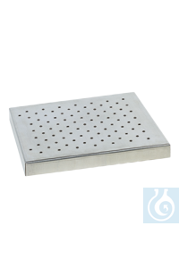 Perforated platform 100 Universal perforated platform allows for individual arrangement of vessels