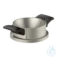 Calottehulpstuk voor rondbodemkolf van 1 liter Voor een rondbodemkolf van 1...