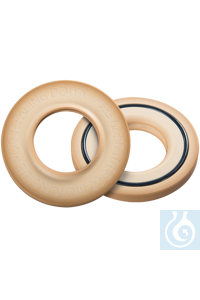 Joint d'étanchéité au vide (PTFE/FFKM) Les joints pour le vide en PTFE avec bague d'étanchéité en...