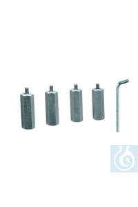 Adaptor for 1 L bottles (Set of 4) (Set of 4) Allows for the use of four 1-liter bottles