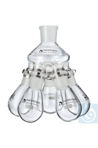 Spider with 5 flasks (100 ml each) NS 29/32 Spider come with a standard NS 29/32 joint size are...