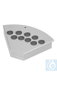 4Artikelen als: Polyblock voor reageerbuisjes van 9 x 16 mm Chemicaliënbestendig...