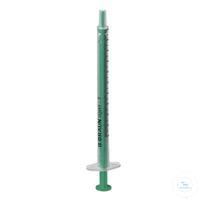 Disposable syringes, sterile, 2-pieces, free from latex and silicone oil, 1 ml:0,01 ml, 100/pk...