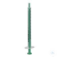 Wegwerpspuiten, steriel, 1 ml:0.01 ml 2-delig, latex- en siliconenolievrij, 100/pk...