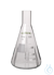 Erlenmeyerkolben, 100 ml, mit 3 Schikanen und geradem Hals für Metallkappen 38 mm...