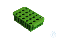 Opbergbakje - voor microreactievaatjes type: 20 x Ø 3 - 10 mm De module kan...