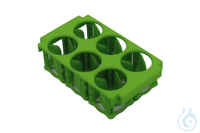 Ablagebox-Einsatz – für Probenfläschchen und Reagenzgläser Typ: 6 x Ø 20 - 30 mm Das Modul kann...