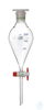 Scheidetrichter, 2000 ml, BF, grad. , PTFE-Küken NS 18,8/6 mm, PE-Stopfen NS 29/32...