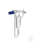 Pressure relief valve, PTFE-valve 0 - 3 mm, 2x hose connection 8 mm Pressure relief valve, PTFE...