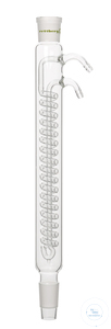 Dimrothkühler, Kern NS 14,5/23, Hülse NS 14,5/23, Mantellänge 160 mm, Borosilikatglas 3.3