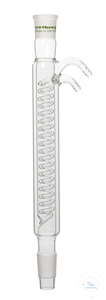 Intensivkühler, Kern NS 14,5/23, Hülse NS 14,5/23, Mantellänge 160 mm, Borosilikatglas 3.3