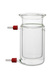 Reaction vessel, 250 ml, DN 60 with groove, temp.-jacket with 2x GL 32 thick-walled Reaction...