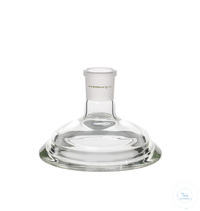 Reaction vessel lid, DN 60, mn size 14,5/23 Reaction vessel lid, flange DN 60, middle neck size...