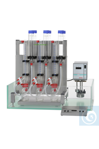 Eudiometer, kpl. Gerät mit 6 Messeinh. Eudiometer, komplette Geräte-Einheit mit 6 Messstellen,...