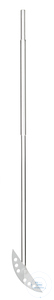 KPG-stirrer shaft, KPG-part Ø 10 mm, l=310 mm, with PTFE-sickle blade